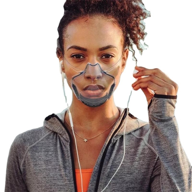 Mascarilla transparente - 3X1