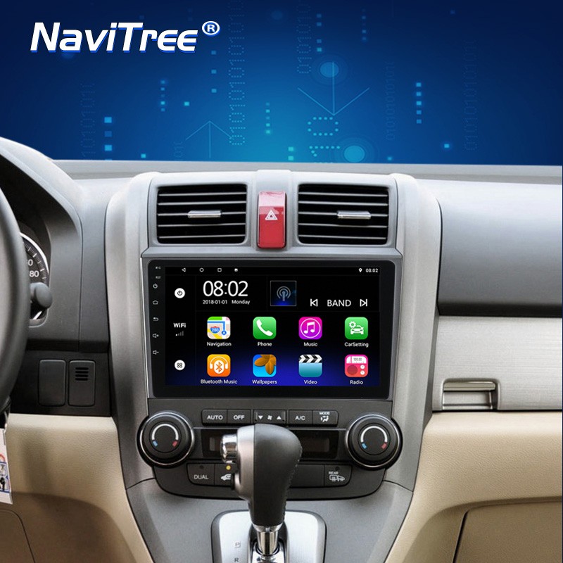 Pantalla android para HONDA CRV 2007 al 2011